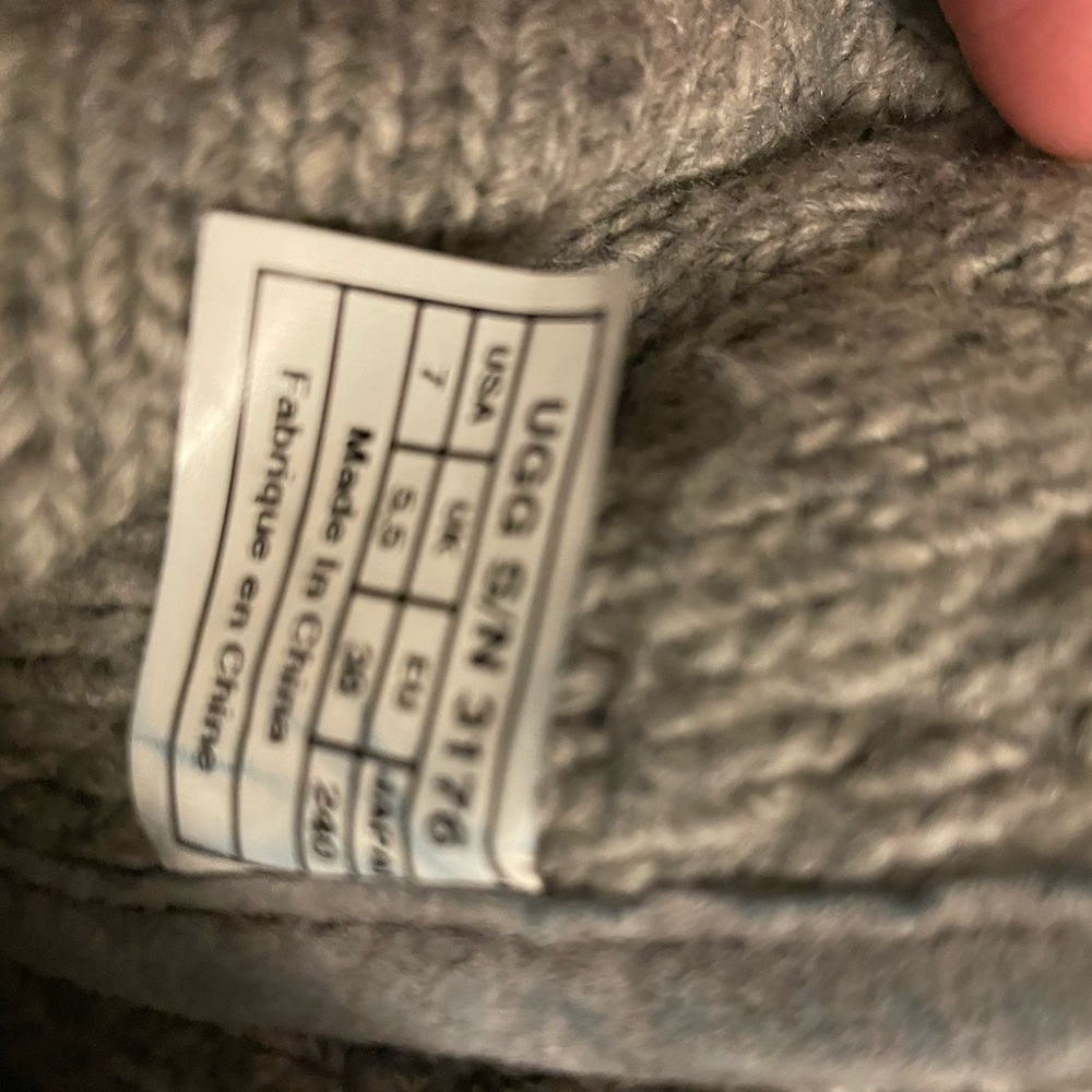 Ugg Gray Quilted Boot - image 6